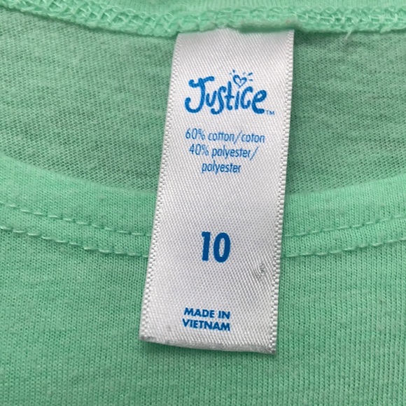 Girls Justice Tank Top Size 10 - Picture 4 of 4